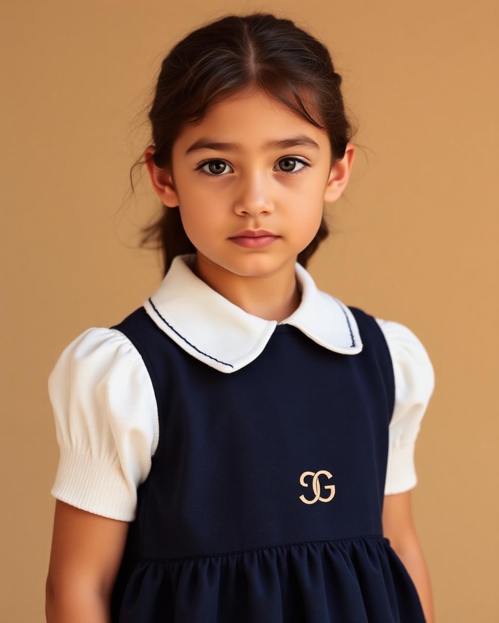 The Chelsea Pique Dress — A collared pique dress with a gathered skirt.