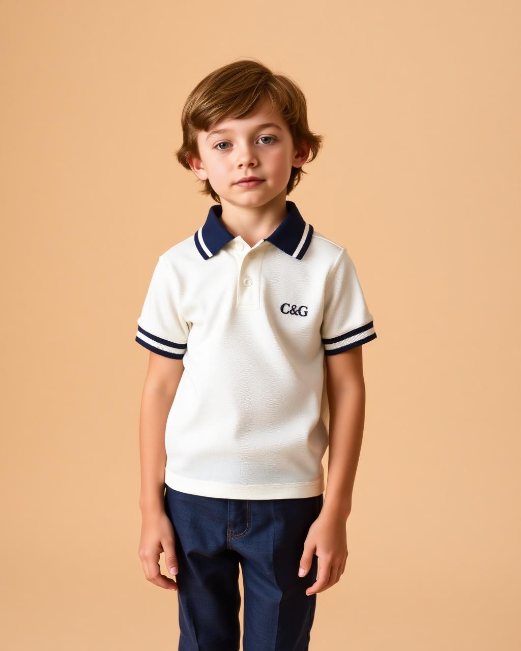 The Little Regent Polo — A tipped-collar polo cut for everyday wear.