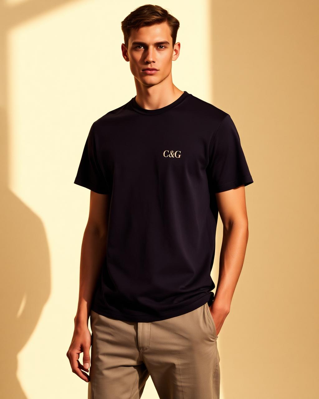 The Club Tee — A cleaner, closer tee in darker colourways.