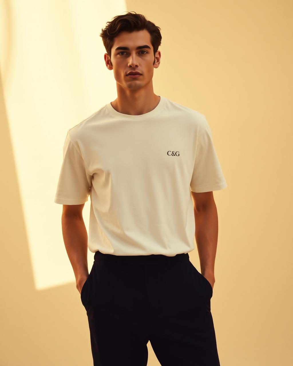 The Heavyweight Tee — A substantial tee that holds its shape.