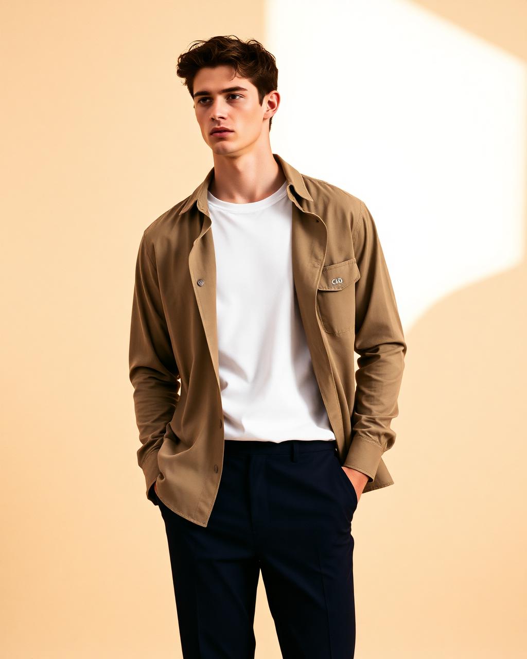 The Regent Overshirt — A shirt cut to be worn as a light layer.