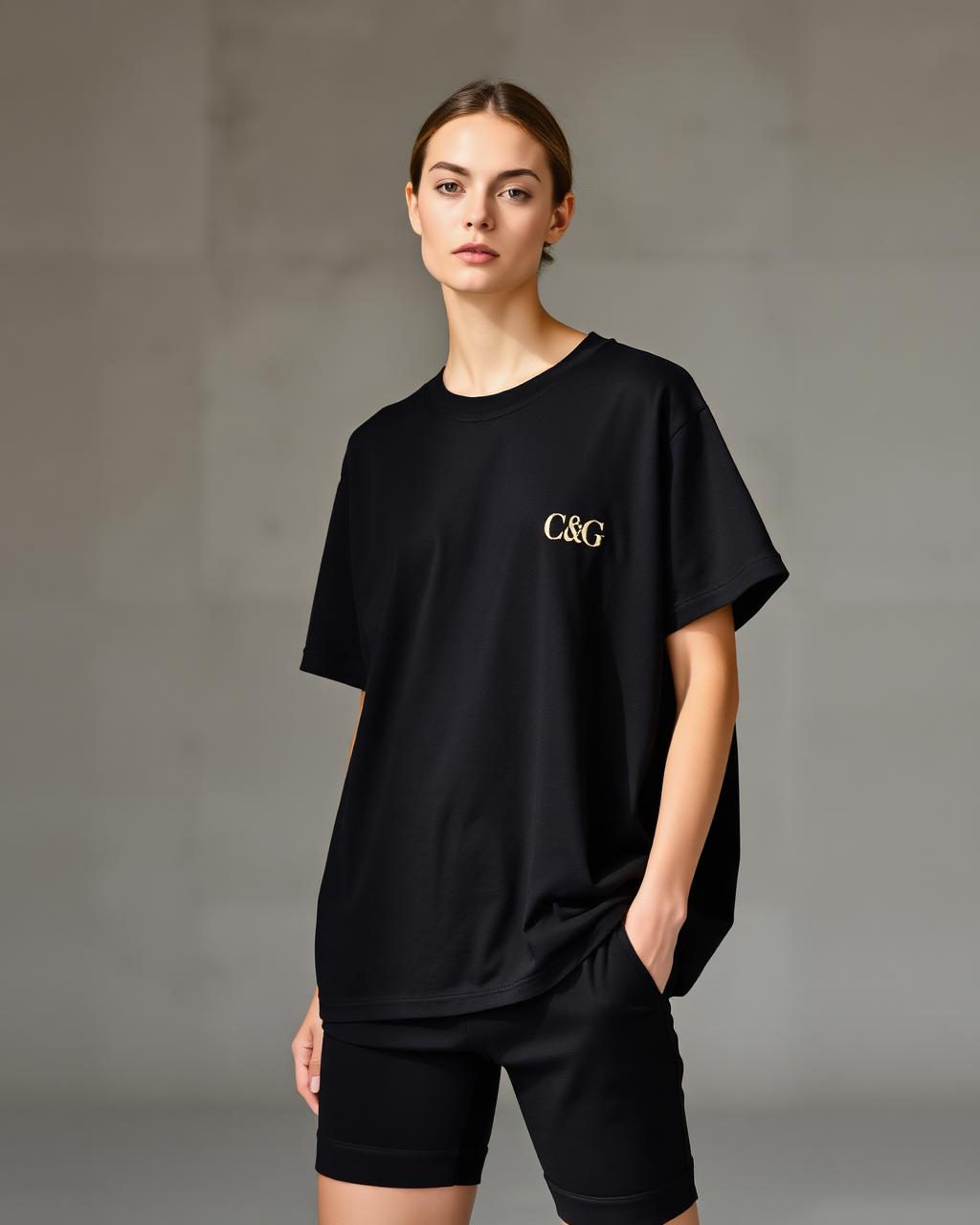 The Chelsea Oversized Tee — A wide, weighted tee with a clean drop.